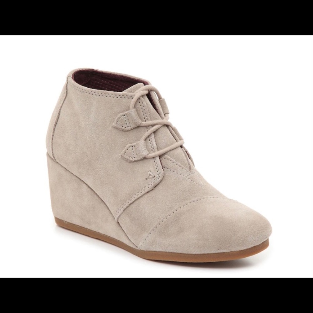 Tom’s Kala Wedge Bootie Size US 8